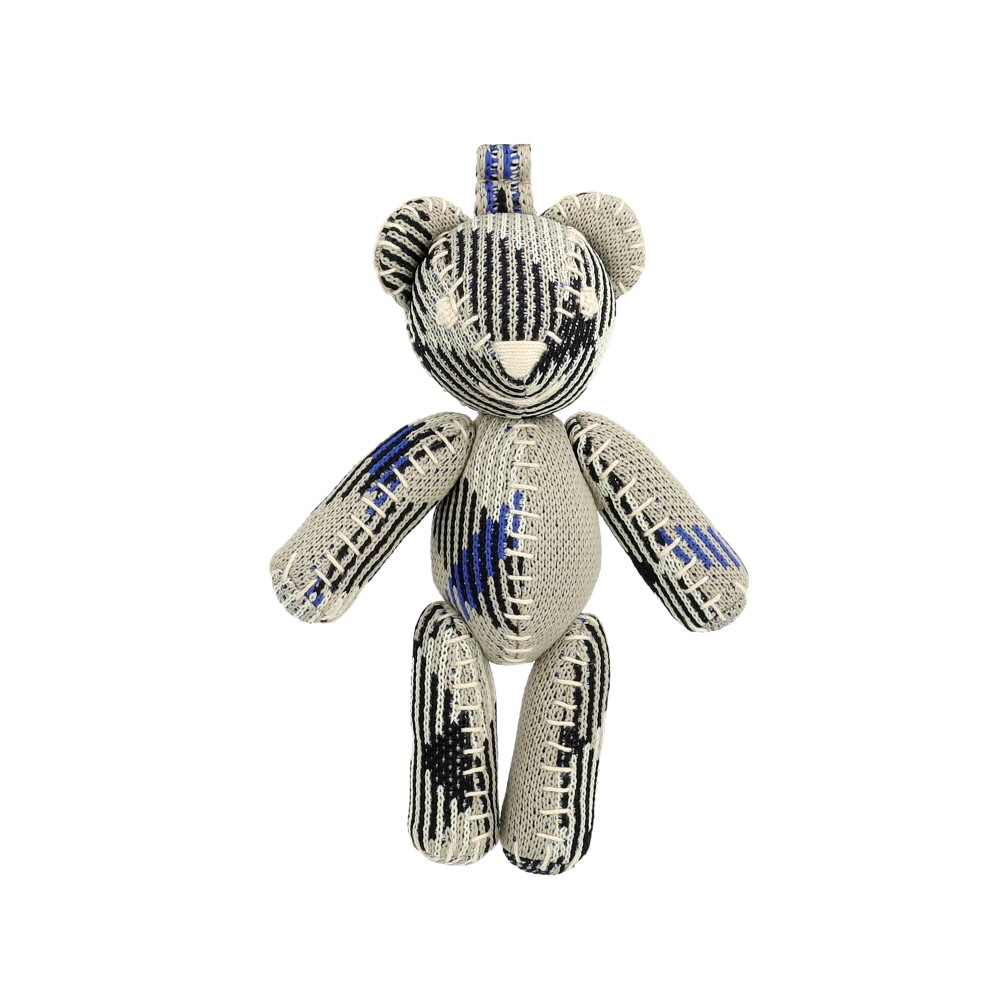 BURBERRY Thomas Bear Charm Keyring 4cmx15cm Nylon