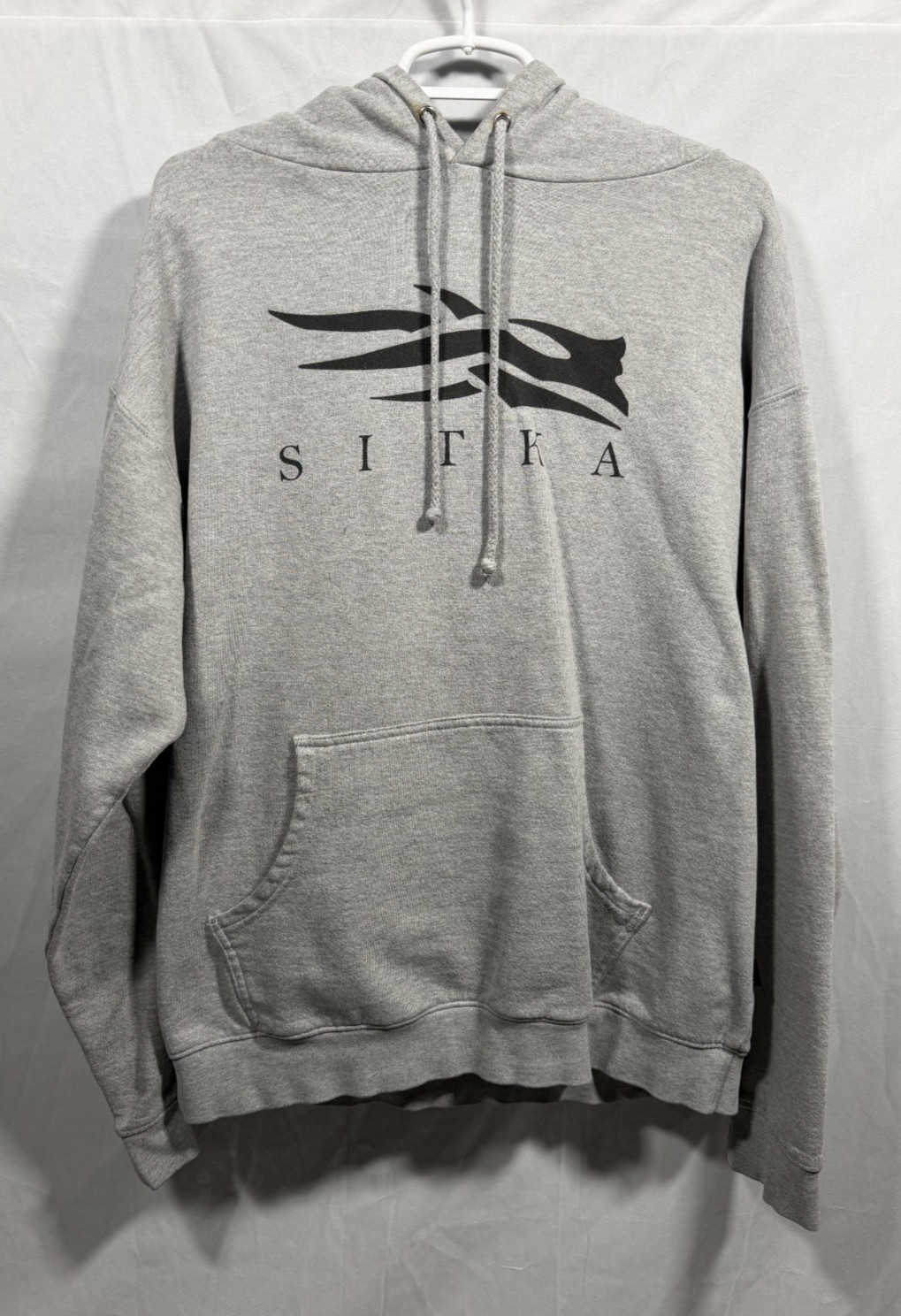Sitka Icon Pullover Hoodie Heather Gray Men\'s Hunting Outdoor Sweatshirt