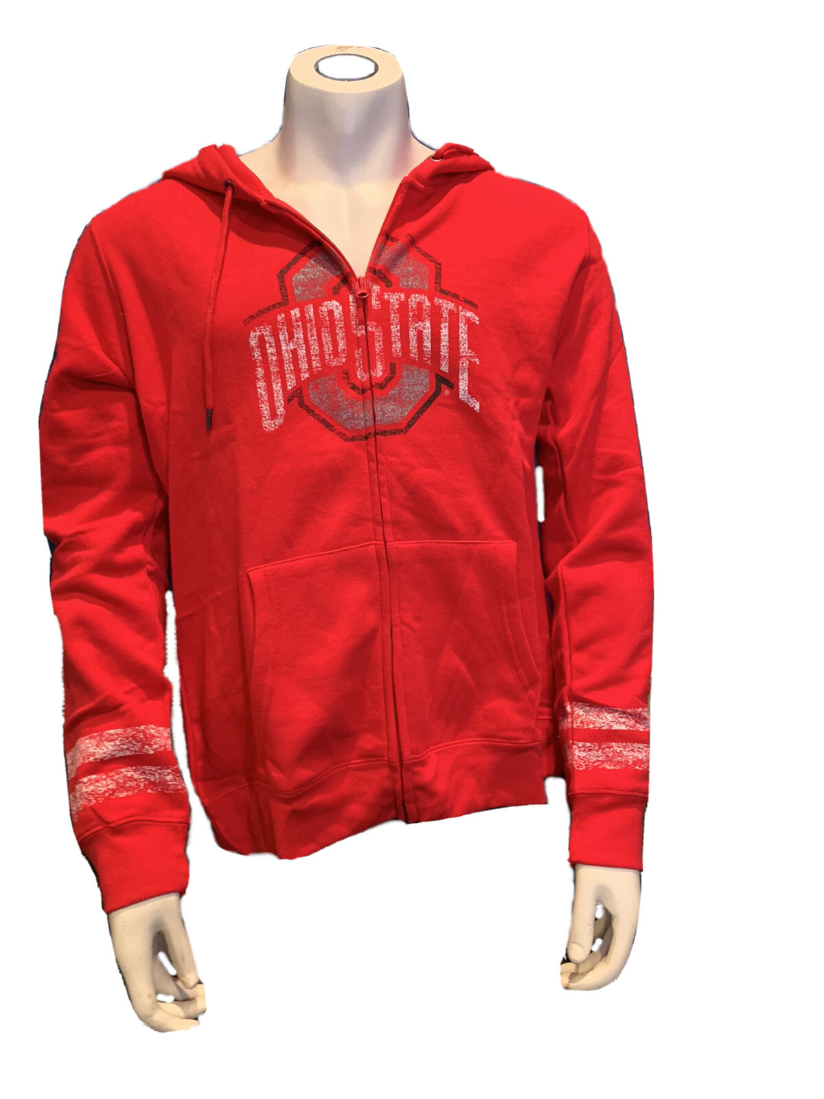Ohio State Women’s Zip Up Hoodie(LICENSED)