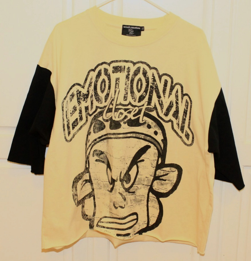 Mixed Emotion White XIX Tee EXTRA LARGE