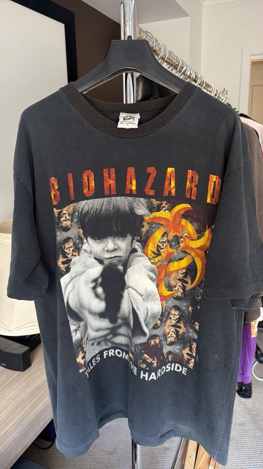1990s TOP HEAVY Biohazard “Tales From The Hardside” State Of The World Tour - XL