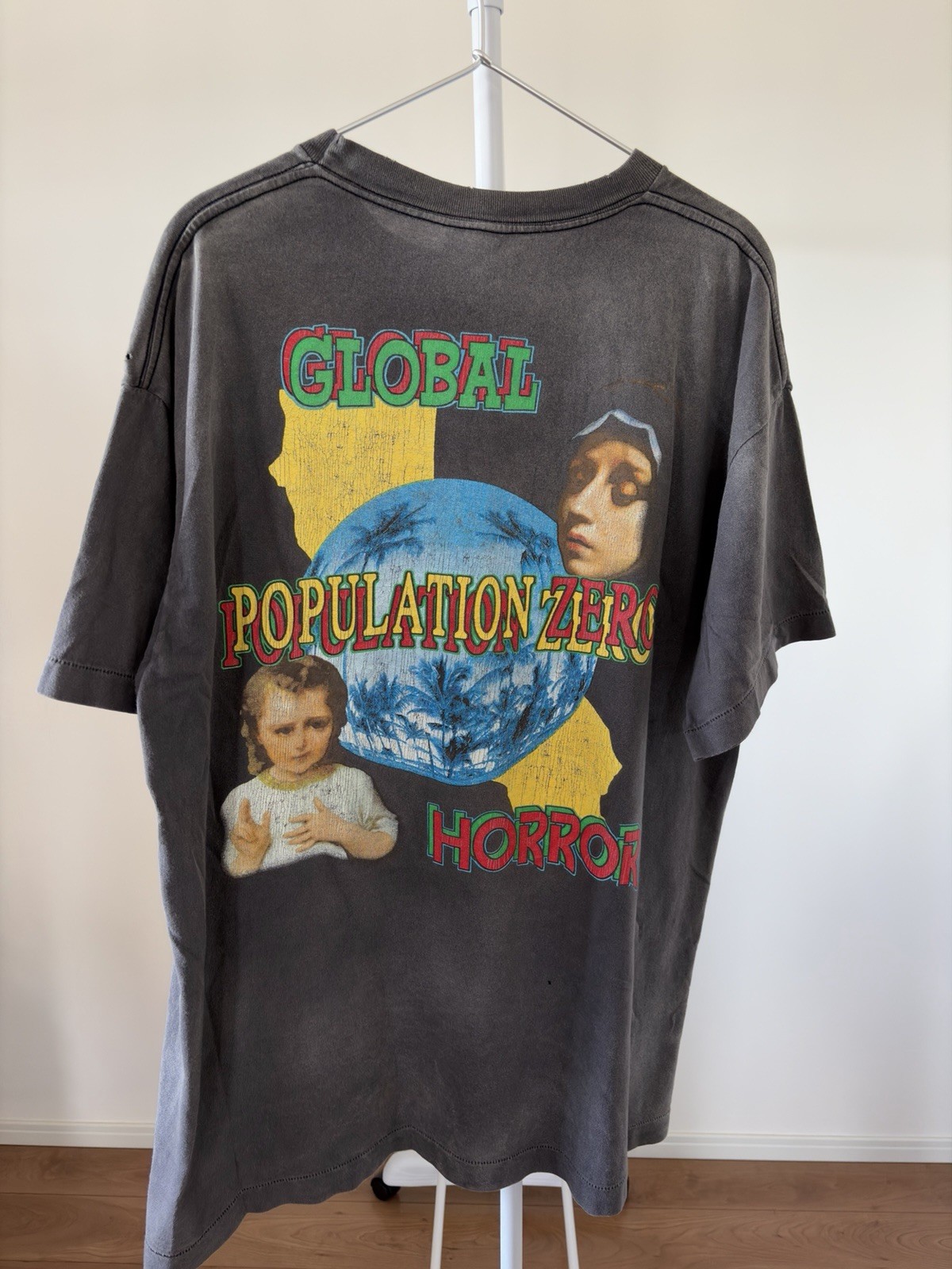 Mens Saint Michael MX6  T-Shirt Sz L  Made In Japan