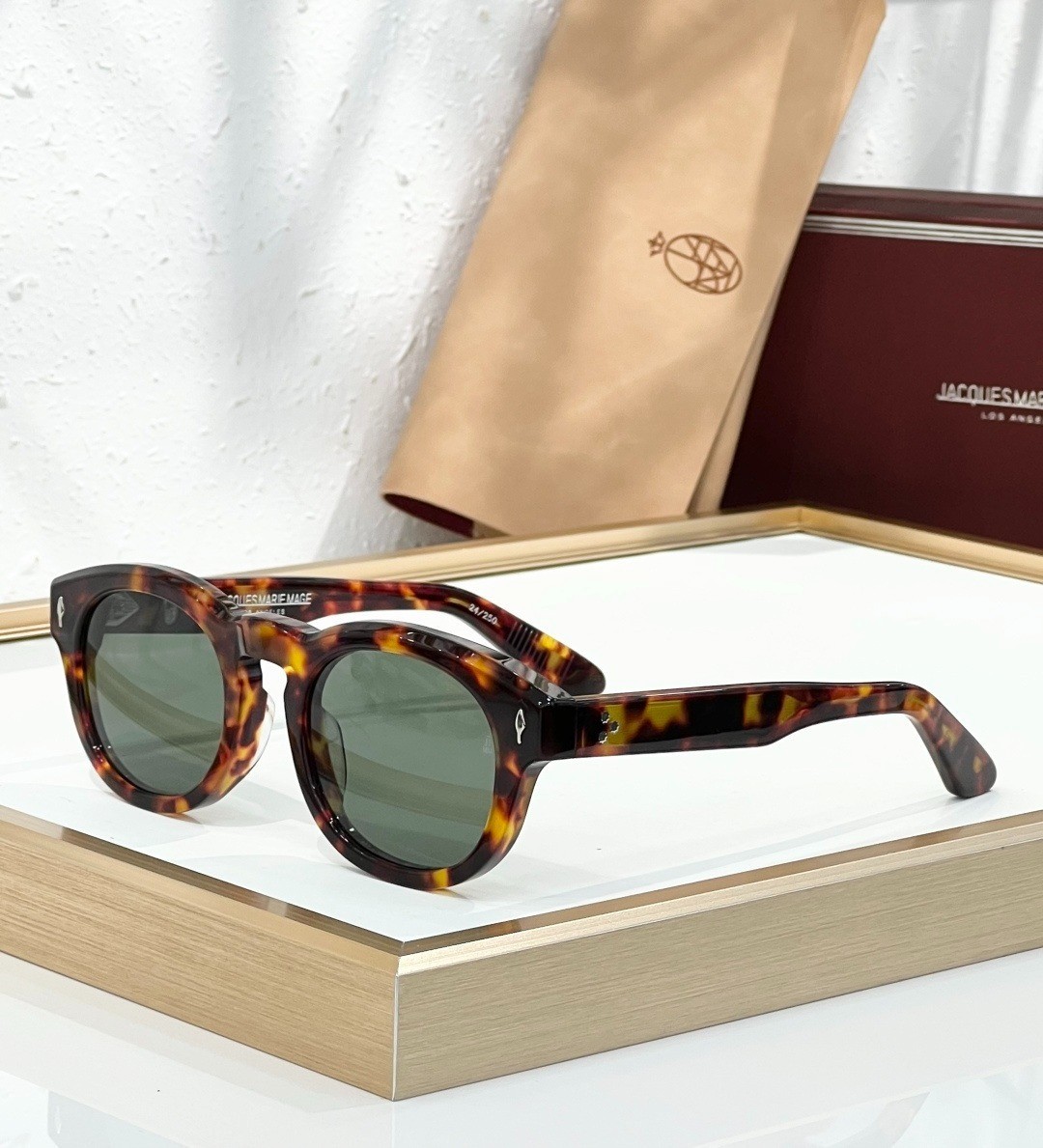 JACQUES MARIE MAGE Style Unisex Sunglasses - MODEL: DR. DREAM SIZE：51口23-146