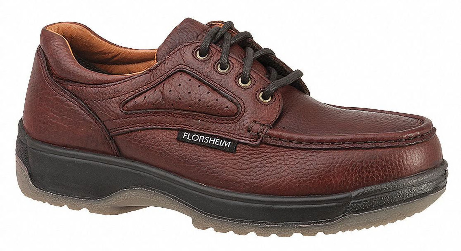 NEW Florsheim Men\'s Work Compadre Moc Toe Men\'s Oxford Brown 9 EEE $119 BY1781