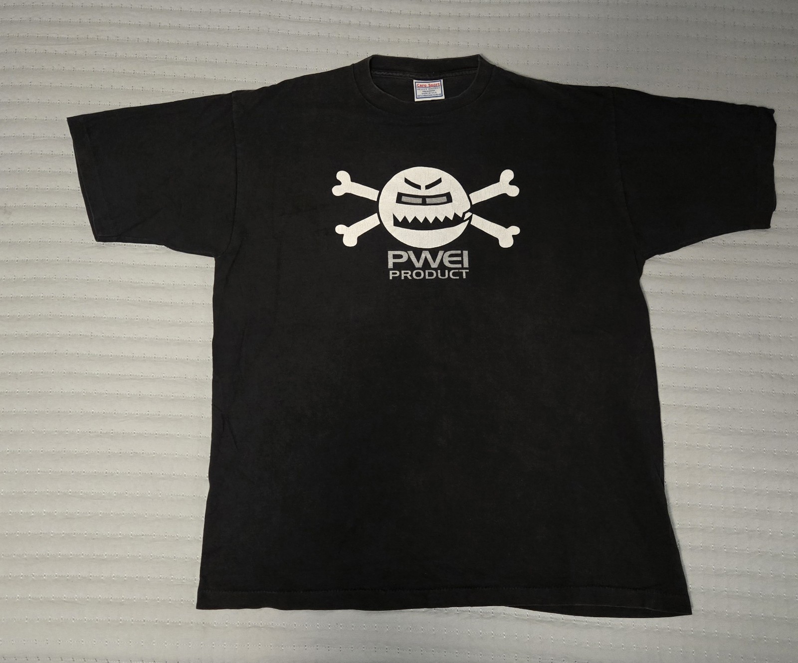 Vintage 1994 Pop Will Eat Itself Tour T-Shirt PWEI Dos Dedos Mis Amigos XL NIN