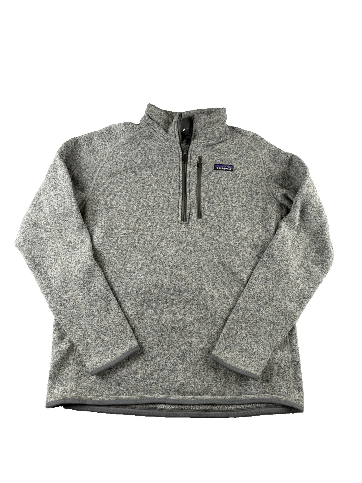 Patagonia Better Sweater 1/4 Zip Pullover Men\'s Size Large Gray