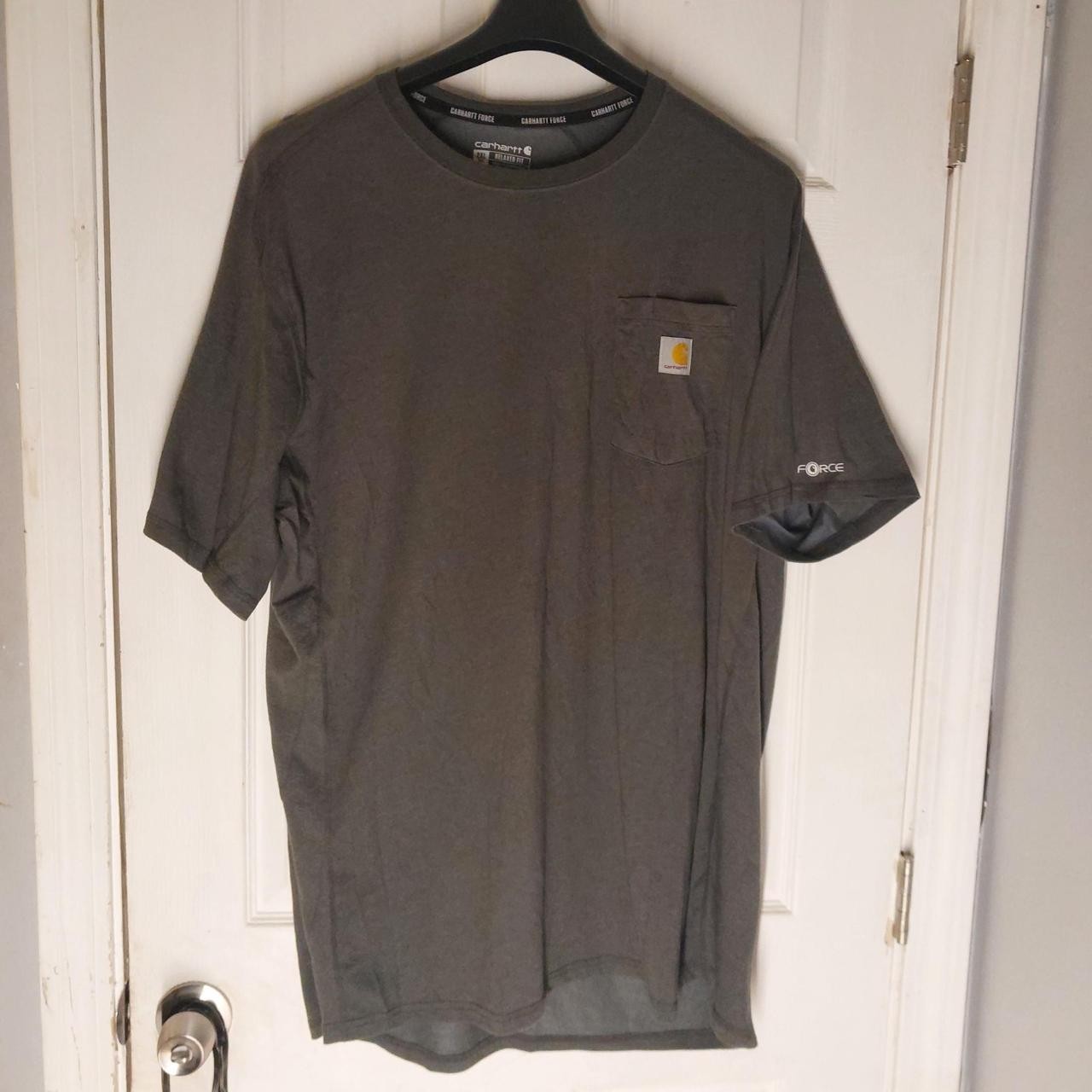 Carhartt Force gray pocket tee #workwear #utility