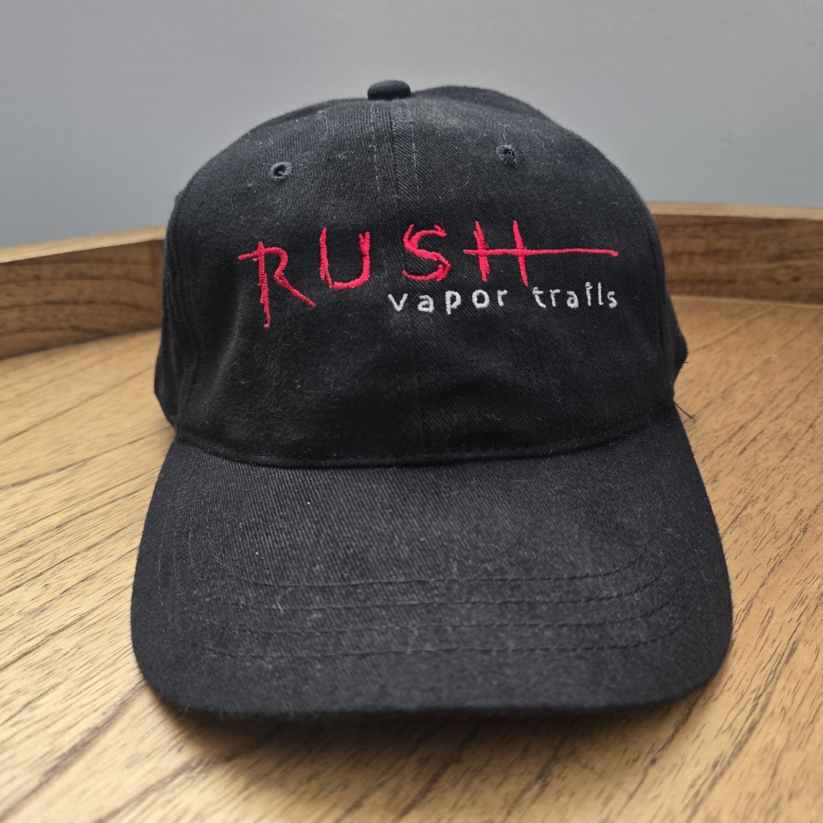 Vintage Rush Vapor Trails Rock Concert Baseball Hat Tour Merch Y2K 2002