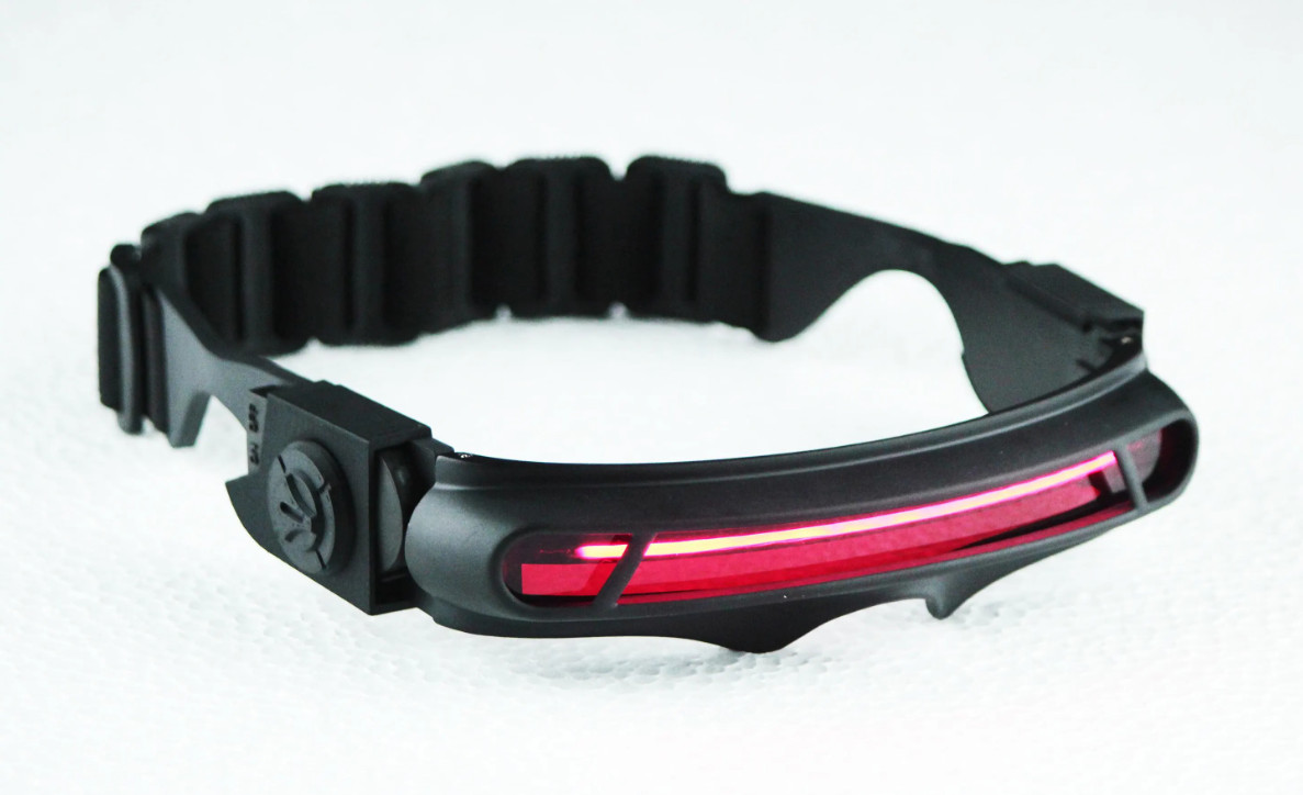Ciclops Visor  - led red