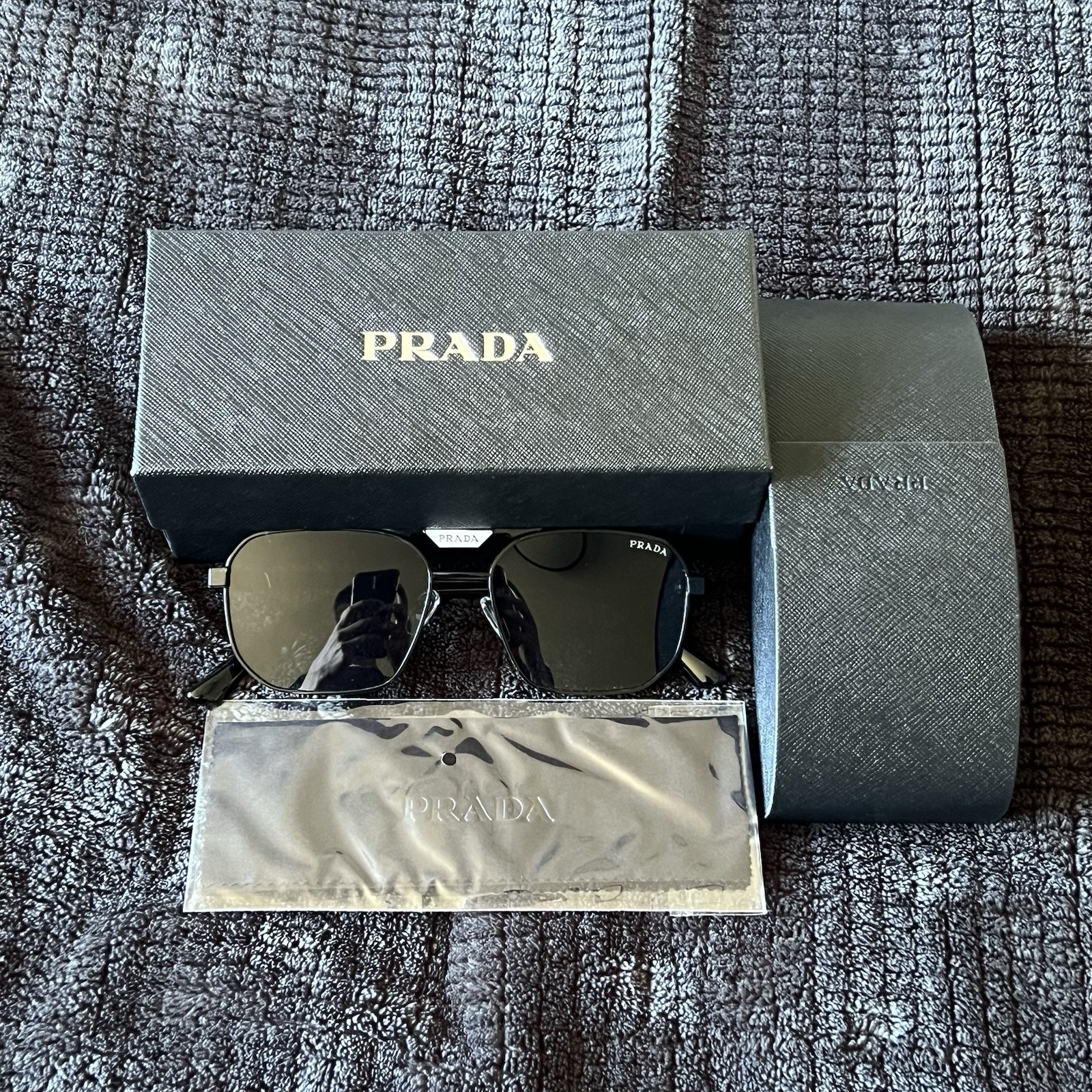 Black Prada Sunglasses for Men
