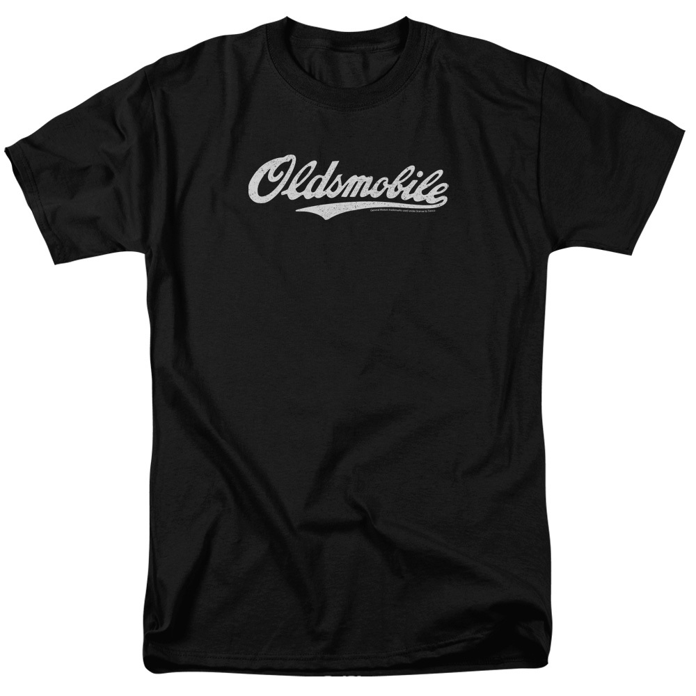 OLDSMOBILE CURSIVE LOGO Licensed Adult Men\'s Graphic Tee Shirt SM-6XL