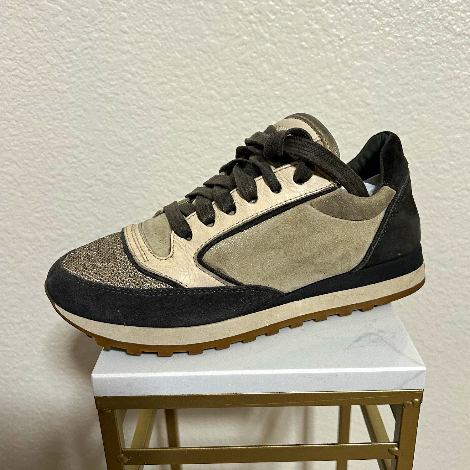 Brunello Cucinelli Kim Luxury Low-Top Sneakers – Authentic
