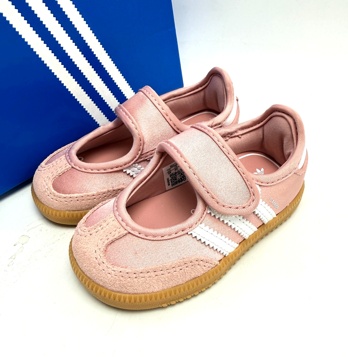 ADIDAS Samba Jane I Wonder Mauve (TD) KJ9992 Toddler sz 5K-10K