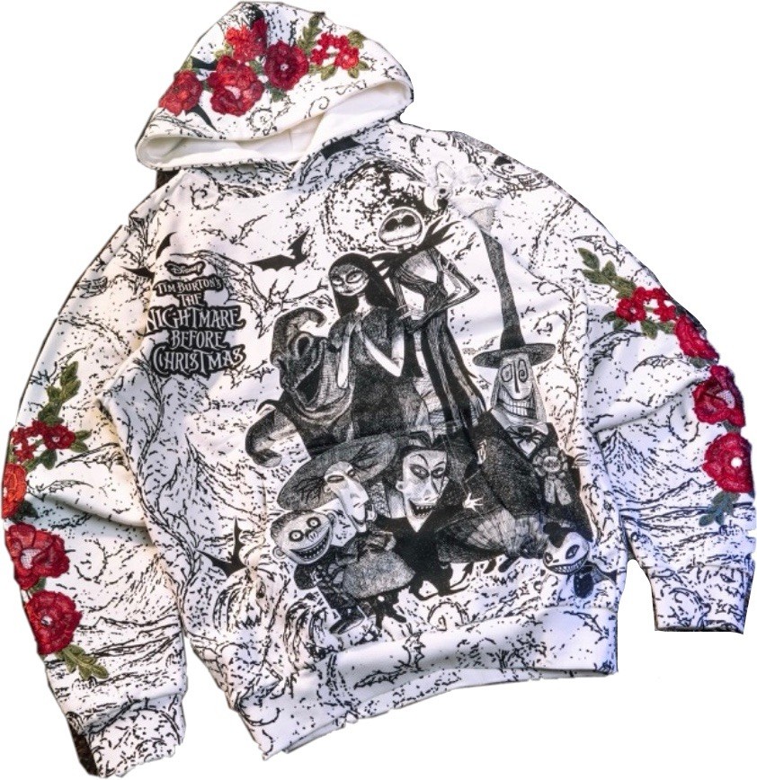 Civil Regime Nightmare Before Christmas Family Hoodie Large
