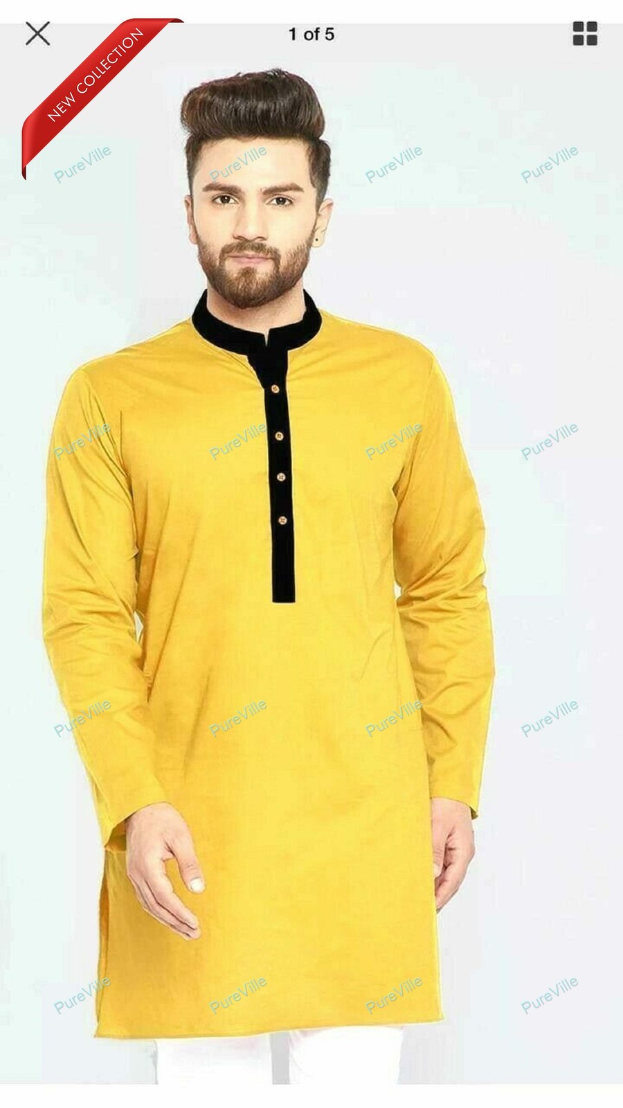 Mens Kurta only Designer Kurta Full Sleeve Cotton Shirt Ethnic Mens Kurta