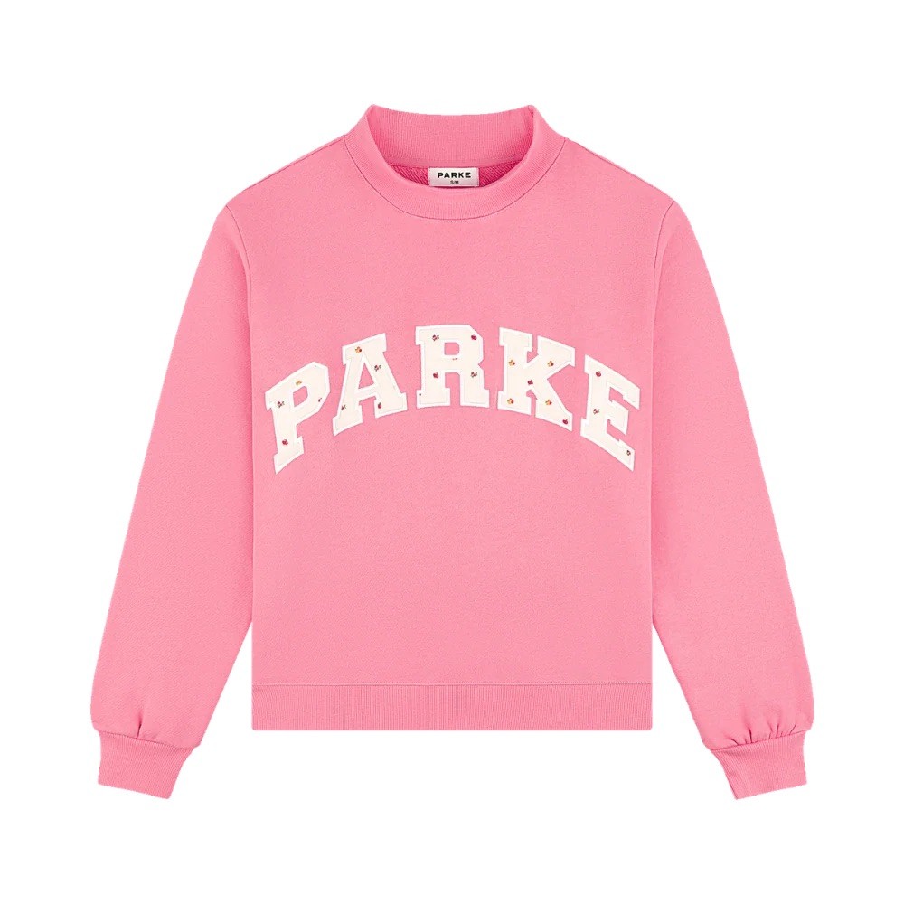 PARKE MOCKNECK BLOOM VARSITY  L XL NEW SUNSET FLORAL MAGGIE EMMA Limited 