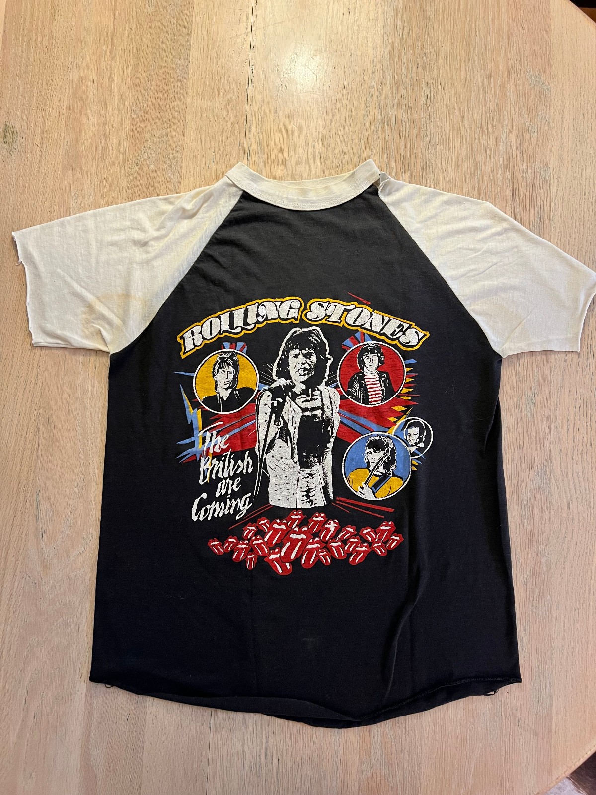 Vintage 1981 Rolling Stones US tour T-Shirt - Fits S to M - Less common design