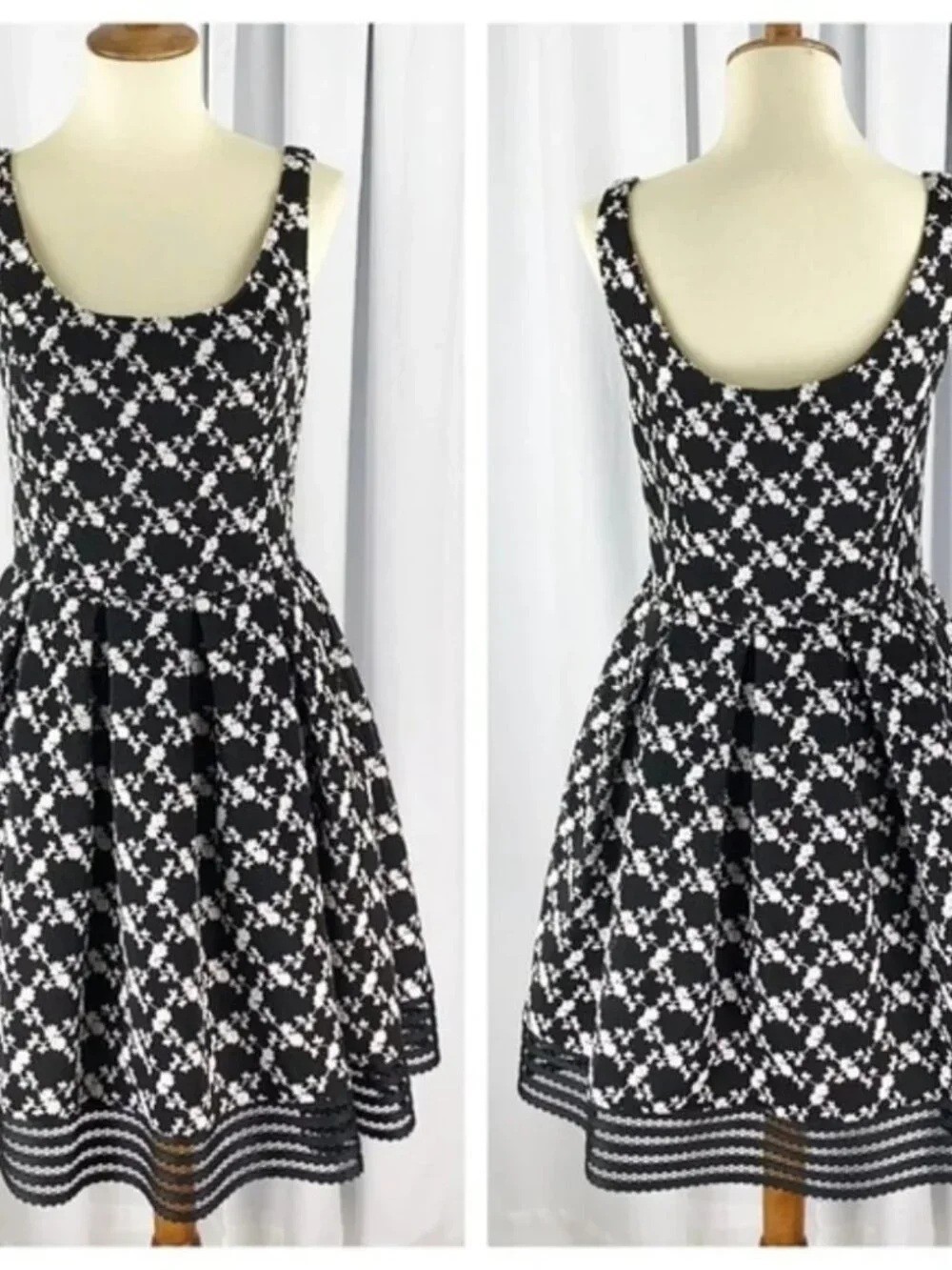 NWT Sachin + Babi floral lace embroidered sleeveless dress Size 6 luxury style