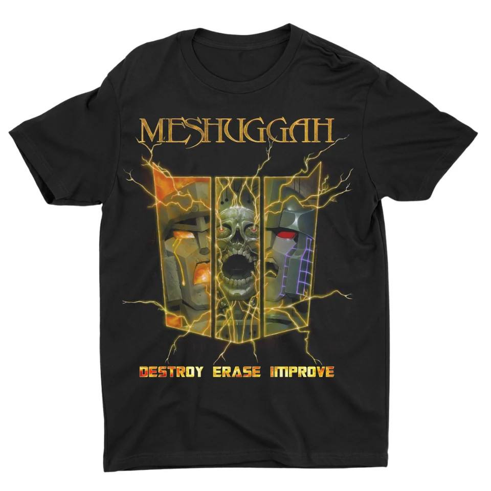 Math Metal Technical Groove Metal Meshuggah Cotton T Shirt S-5XL