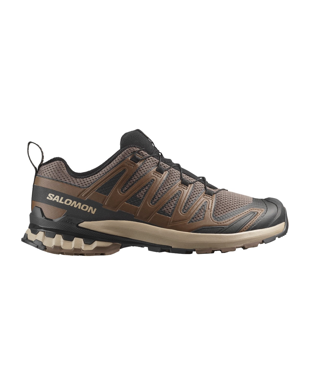 Authentic Salomon XA PRO 3D V9 Trail Running Shoes Men\'s Falcon / Desert Tan
