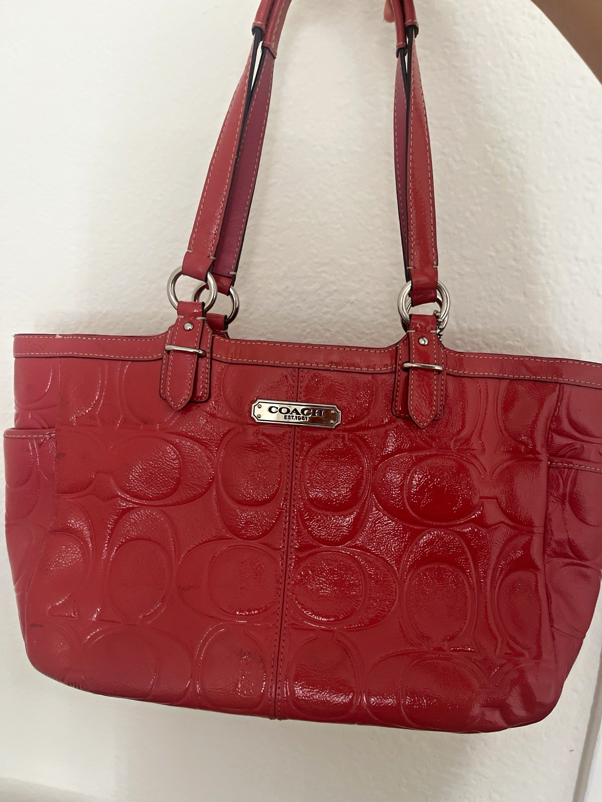 Authentic beautiful Pink coach purse
