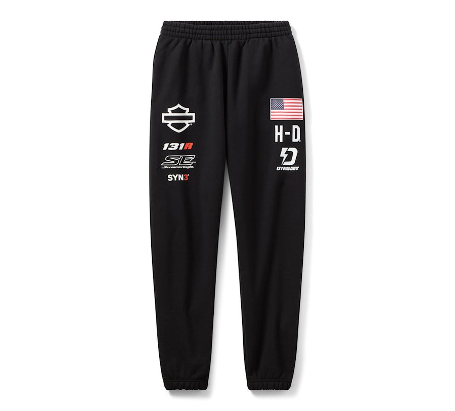 Harley-Davidson Factory Racing Fanwear Jogger, Black - 96373-26VX