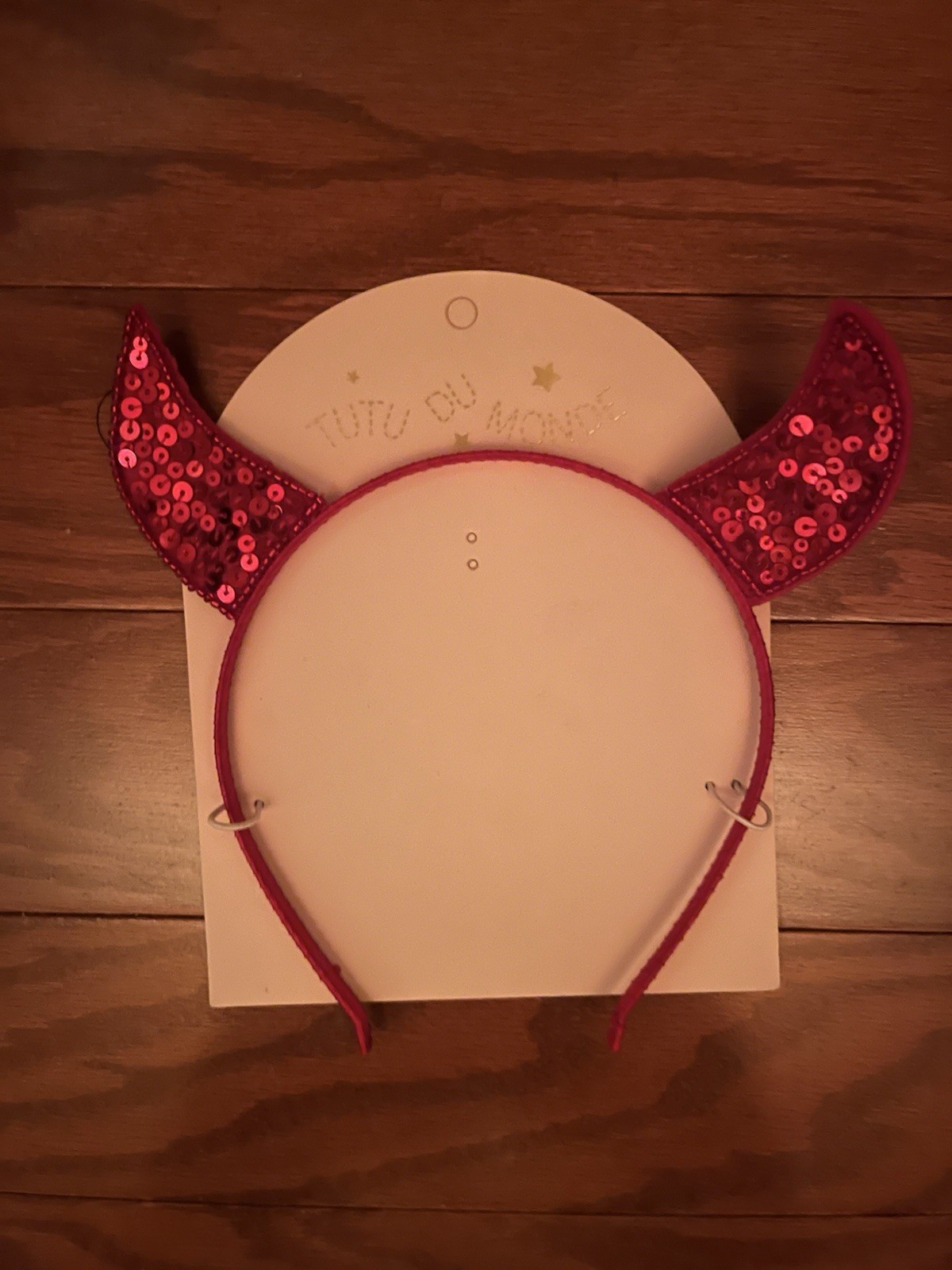 Tutu Du Monde Devil Made Me Do It Headband With Horns