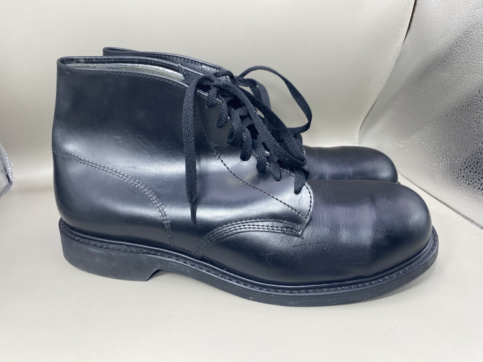 VTG 1971 Lehigh Black Chukka Safety Electrical Hazard USN Work Boots Men’s 11 D