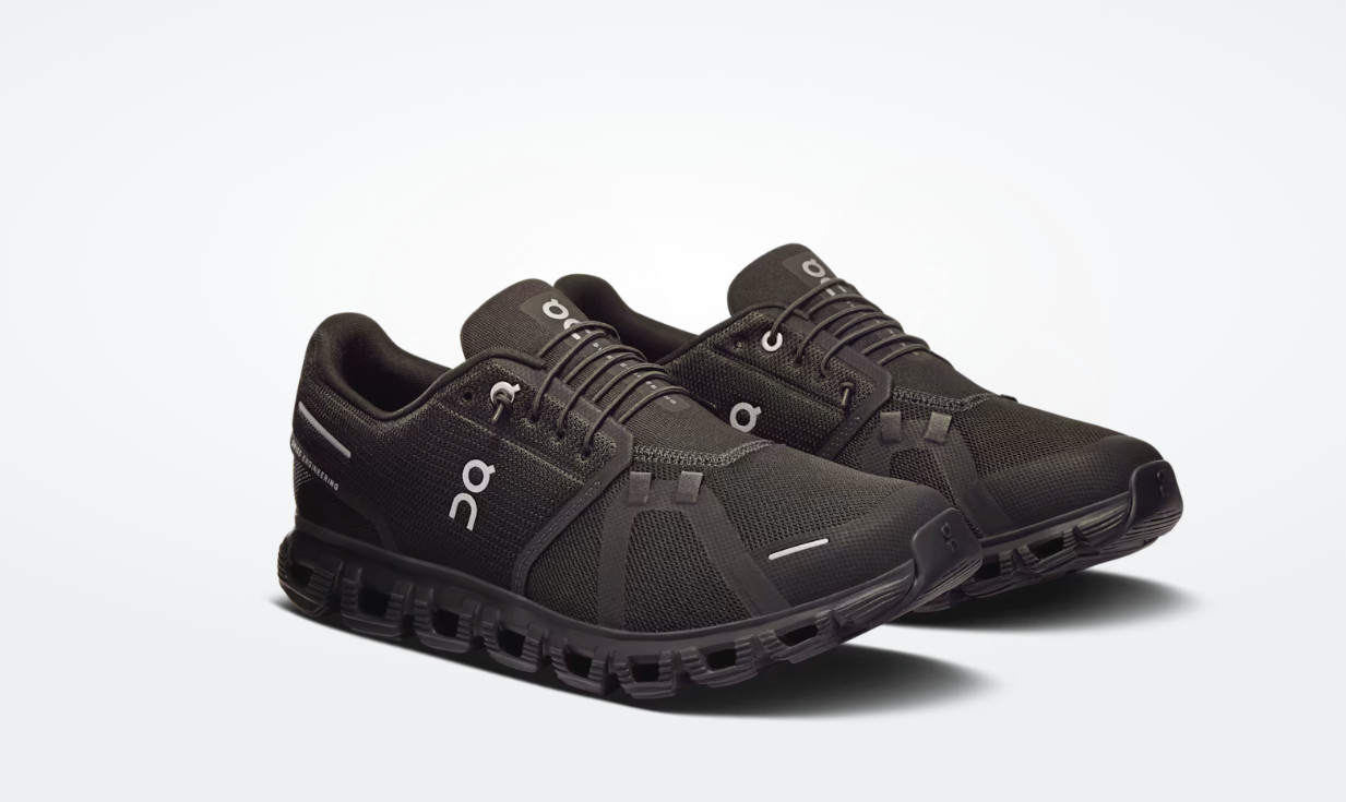 On Cloud 6 Men All-Day Comfort Shoe 100% Authentic - Black | Black