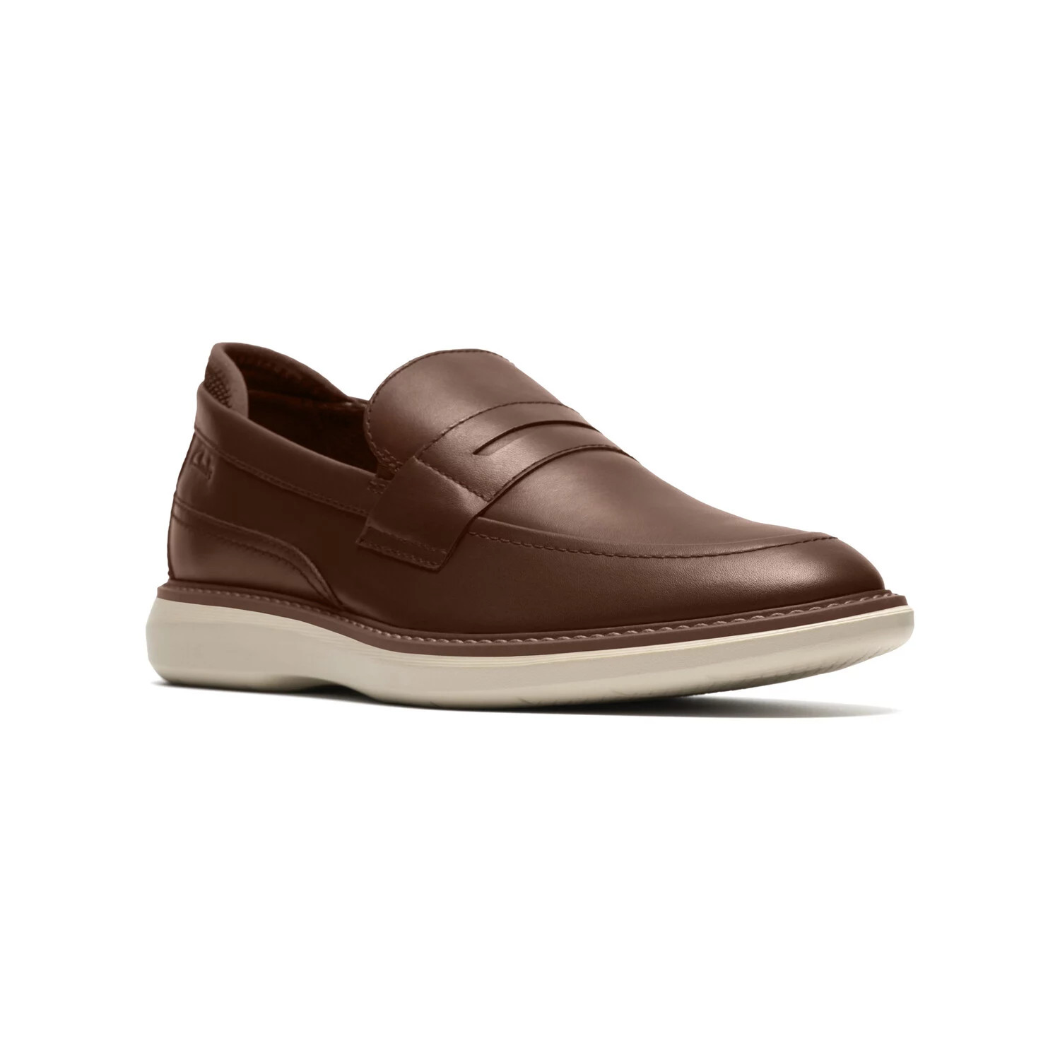 Clarks Brantin Men\'s Leather Slip-On Loafers