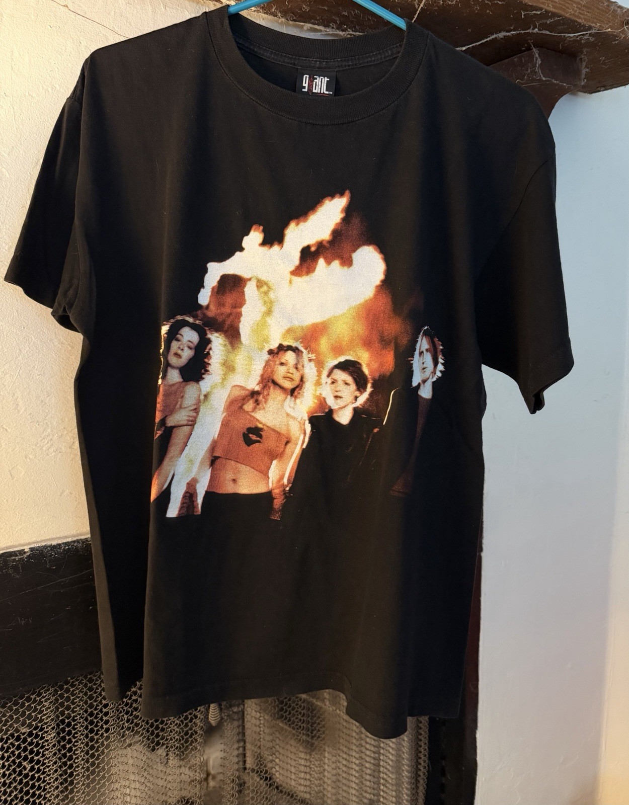 Grunge Vintage 1998 Hole Celebrity Skin Shirt M Original Giant Nirvana L7 Punk