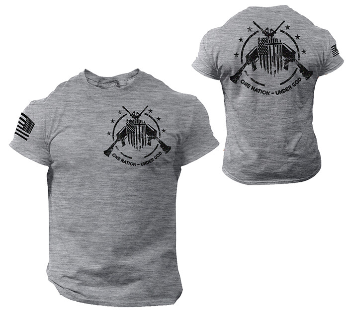 American Patriotic USA American Pride T-Shirt Military Veteran 2nd Amendment