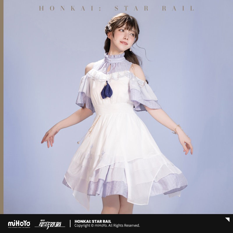 Official MiHoYo Honkai: Star Rail Robin Impression Series Cosplay Casual Dress 