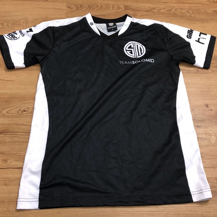 New Team Solomid TSM Hamlinz Jersey T-shirt Size Medium Fortnite Twitch Streamer