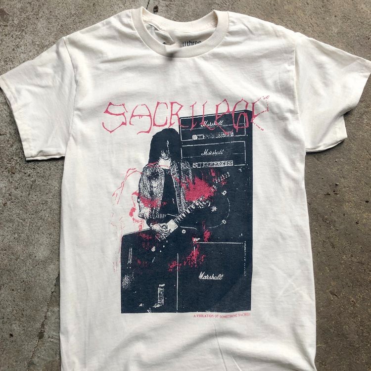 Vintage Sacrilege A Violation T-shirt Size S to 5XL NZ065 