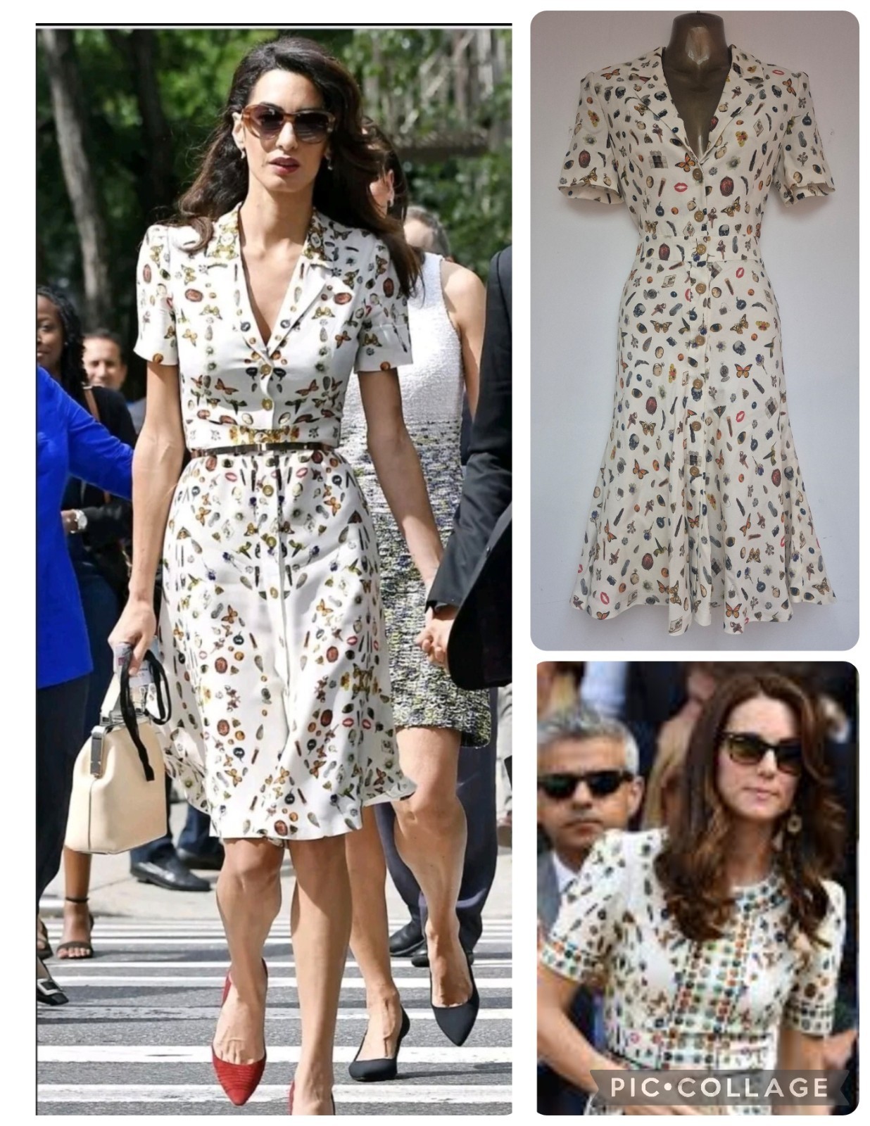 Alexander McQueen Obsession  Dress IT 42 8/10 Aso Amal Clooney Kate Middleton 