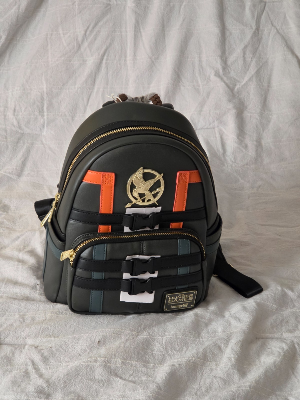 The Hunger Games Loungefly Mini Backpack New With Tags Collectible Item W/Sound