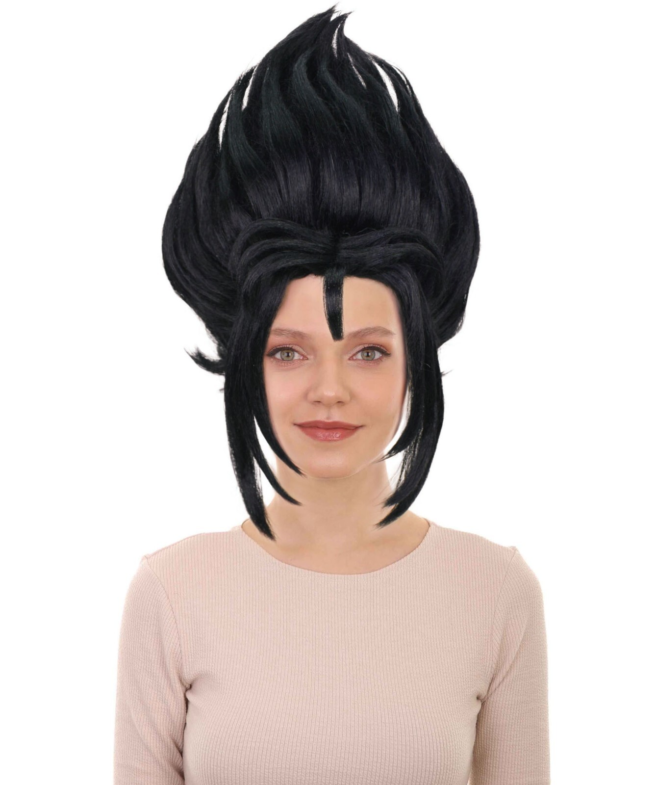 Adult Women's Animated Movie Frost-talent Fairy Multi Colors Updo Wig, HW-7140