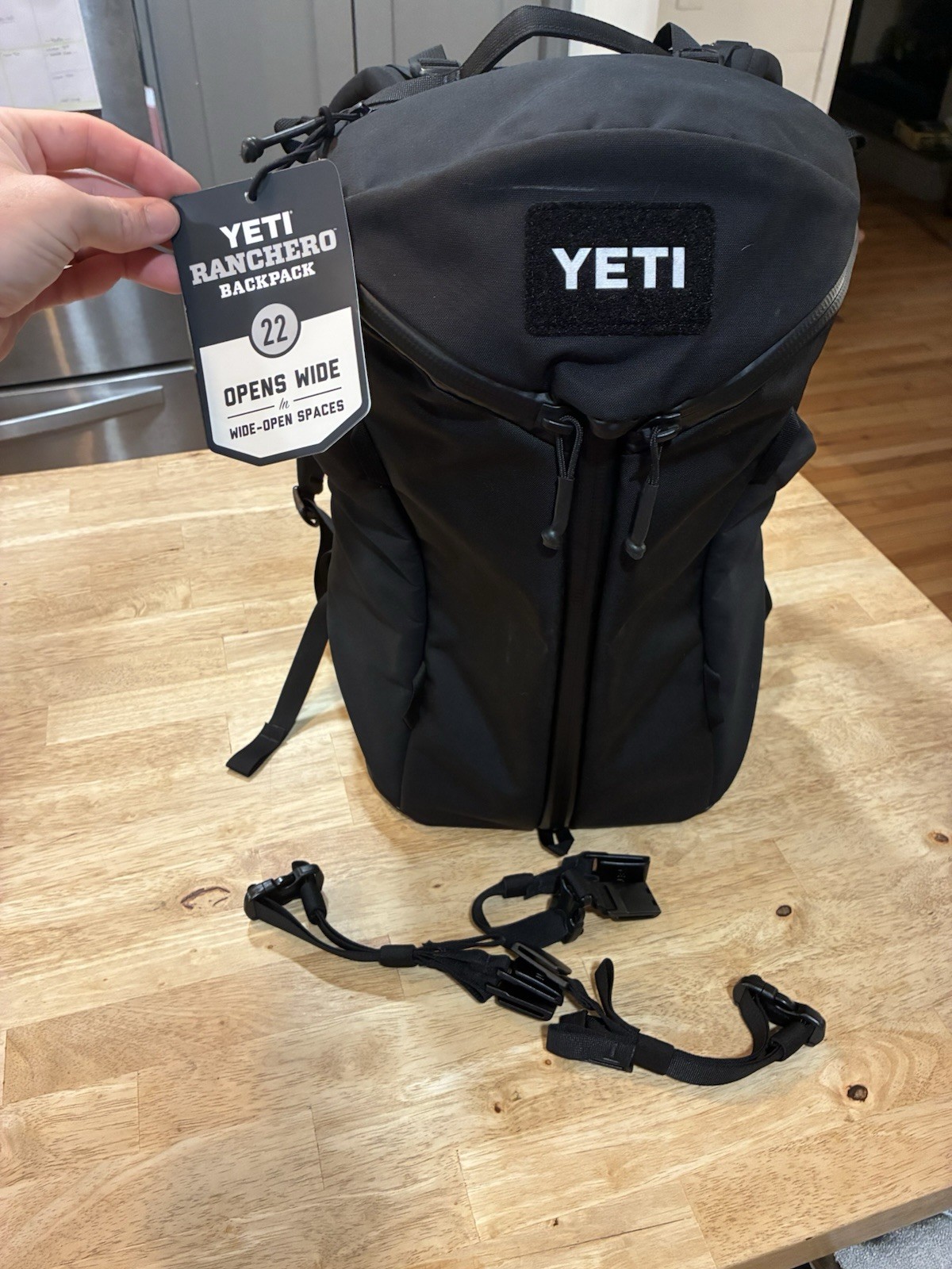 YETI Ranchero 27L Backpack in Black Brand New