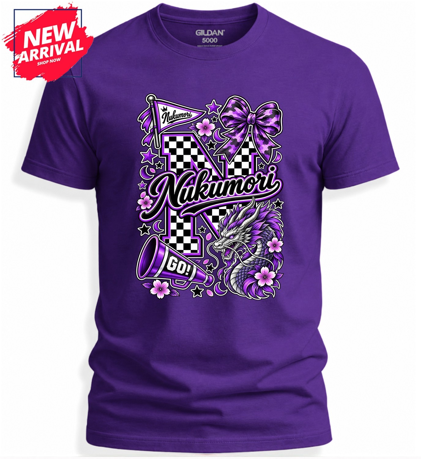 Nukumori House of Kindness Dragon Mascot School Spirit T-Shirt
