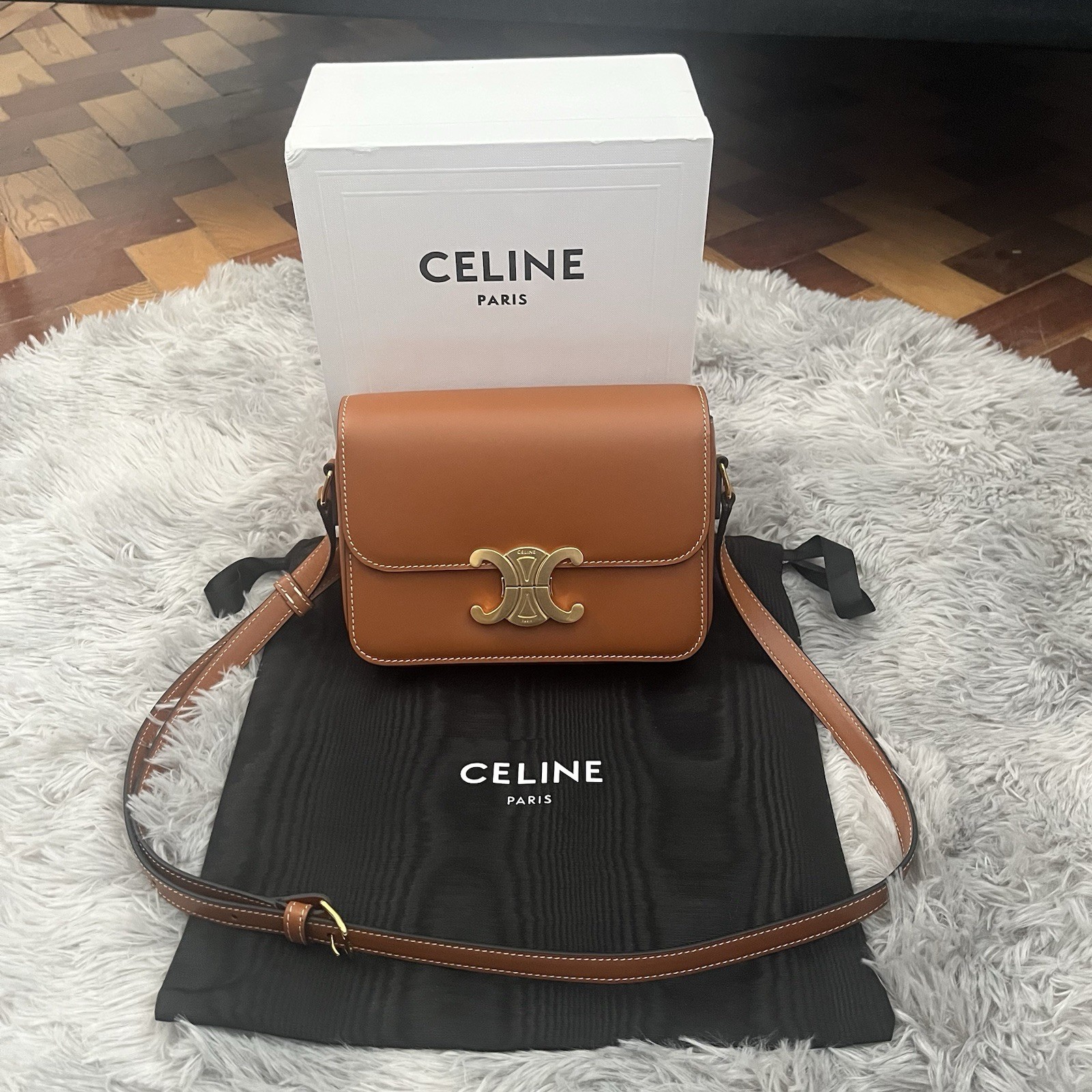 celine Triomphe Bag Teen