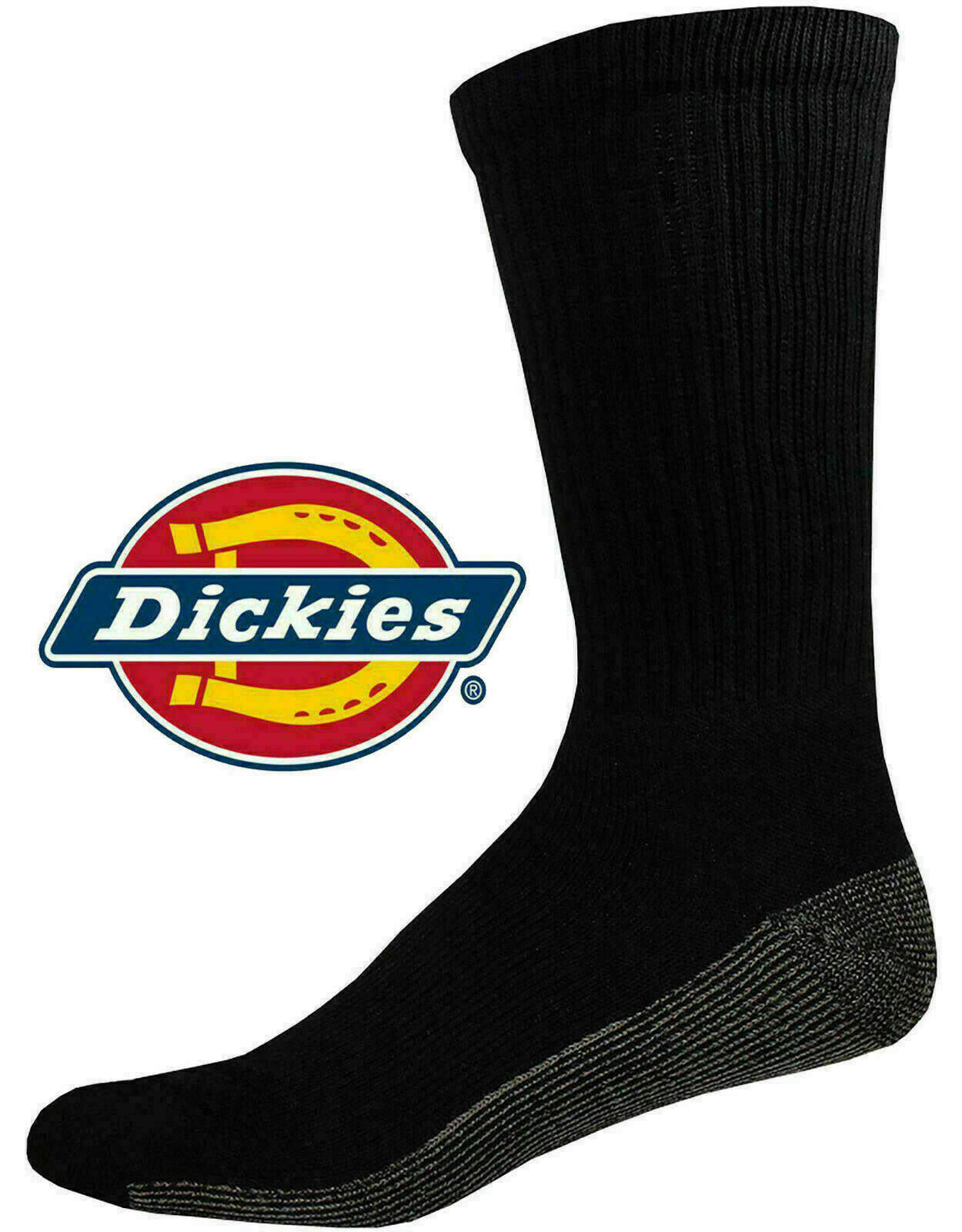 15x Pairs DICKIES Mens Industrial Crew Boot Work Socks Heavy Duty Sport 6-11 lot