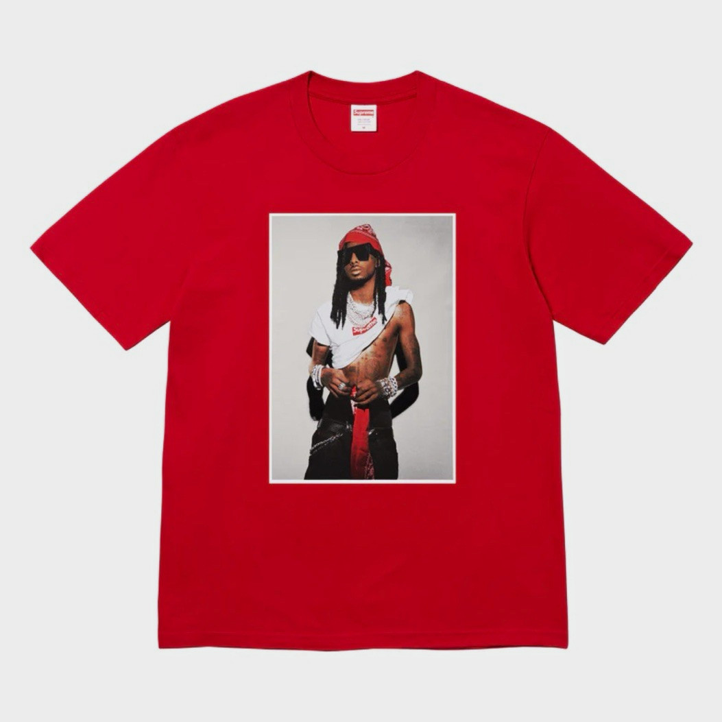 Supreme Playboi Carti Tee Red XXL Brand New