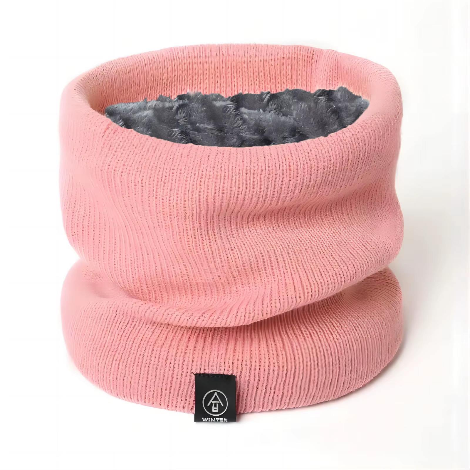 Fashion Women Knitted Scarf Solid Cashmer like Winter Snood Scarves Lady Warm Th