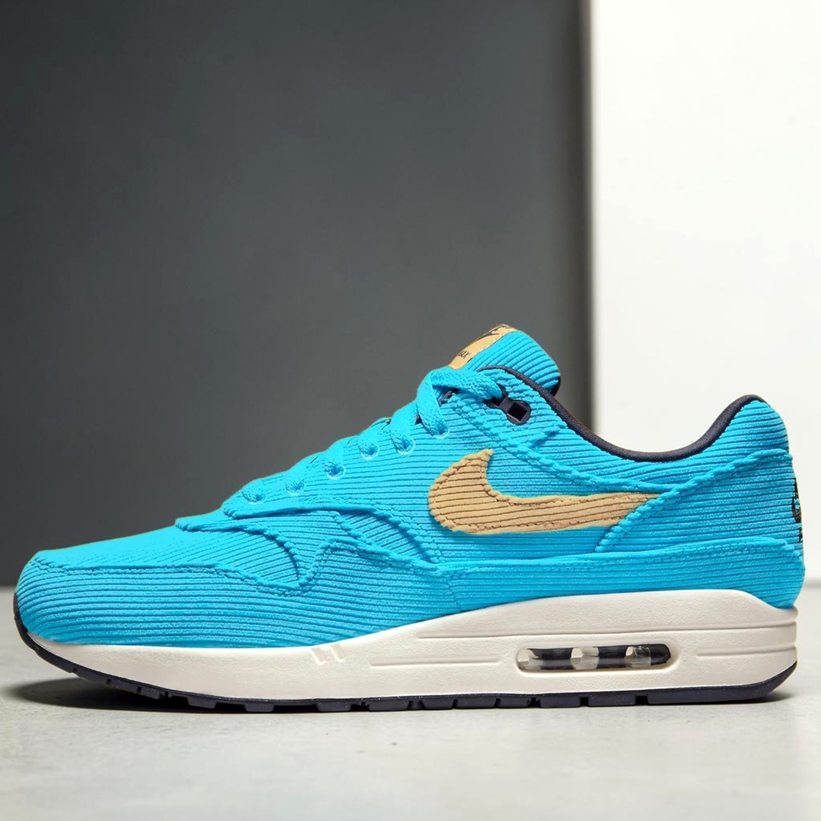 Nike Air Max 1 PRM Baltic Blue Sesame FB8915-400 Men\'s Size 8 NEW