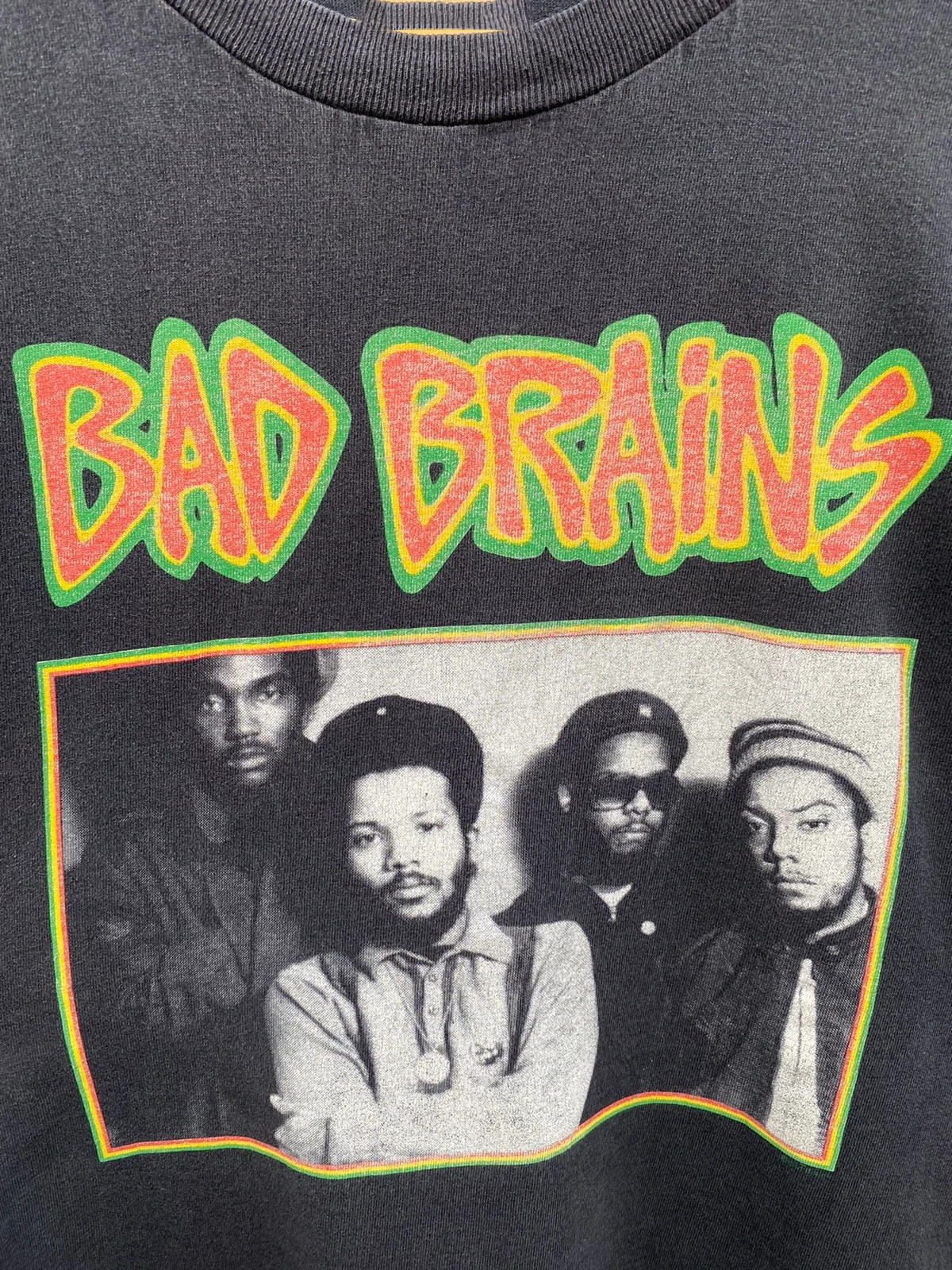Bad Brains Vintage Classic Band Members Hardcore Punk Black Music Shirt