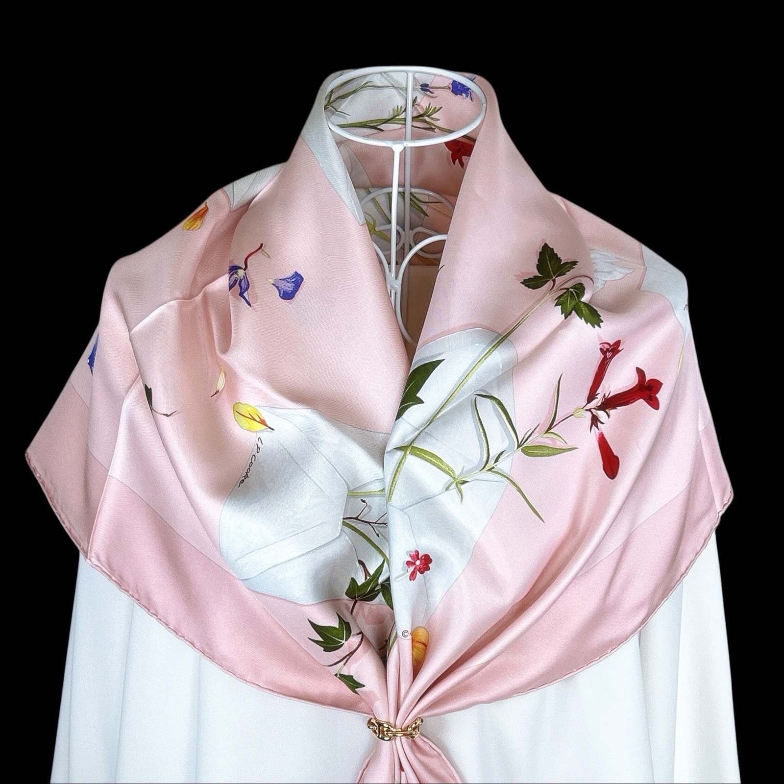 VTG HERMES Carre 90 Silk Scarf \