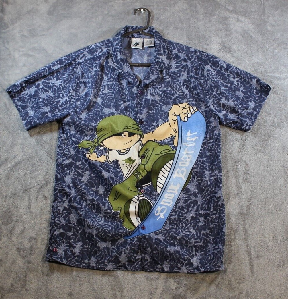 Gnarly Shirt size XL (18-20) Gray Snow Boarder shirt 