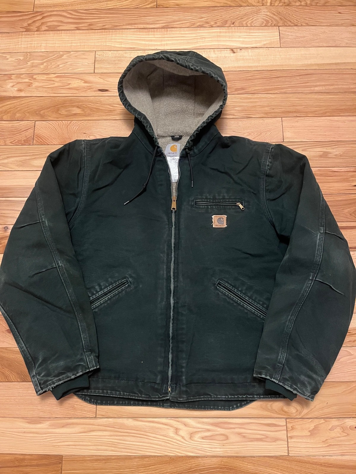 Vintage Carhartt J141 SPC Spruce Green Men\'s Large Excellent Condition