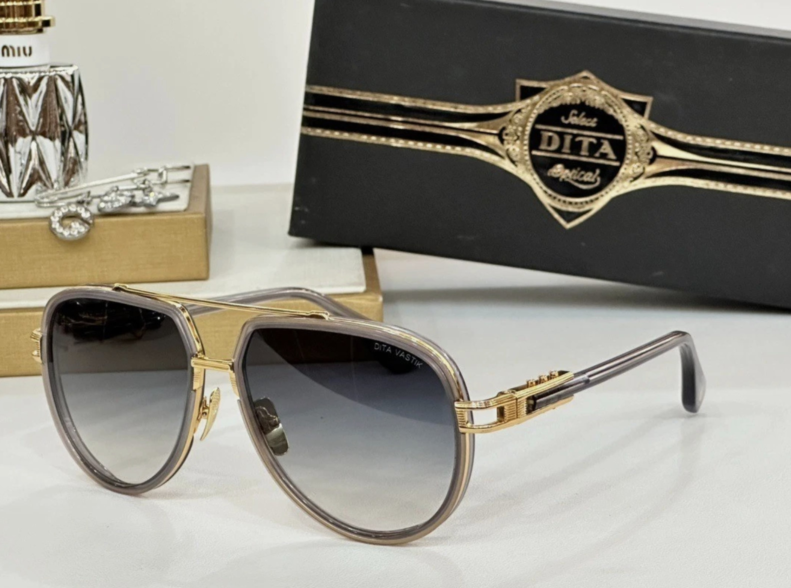 DITA Style Unisex Sunglasses - MODEL：DTS441 - SIZE: 59口17-145